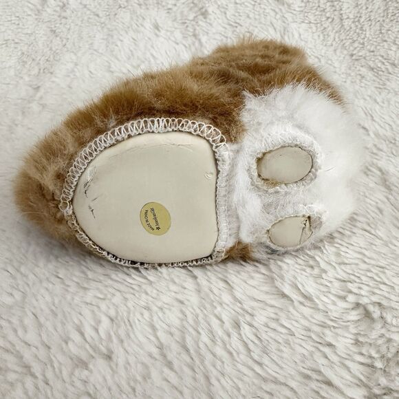 American Girl Ginger Cat Plush Orange Tabby Poseable Tail Purple Collar 5" Toy - Picture 5 of 6